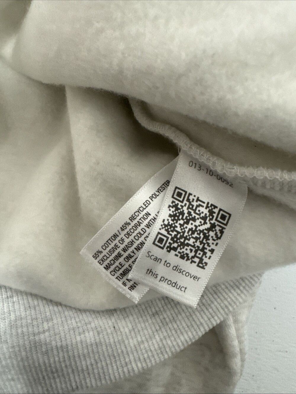 Universal Thread Women’s Cotton Collared Sweatshirt NWT Size M Gray - Picture 7 of 9